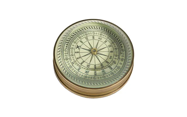 3 Facet Compass Brass