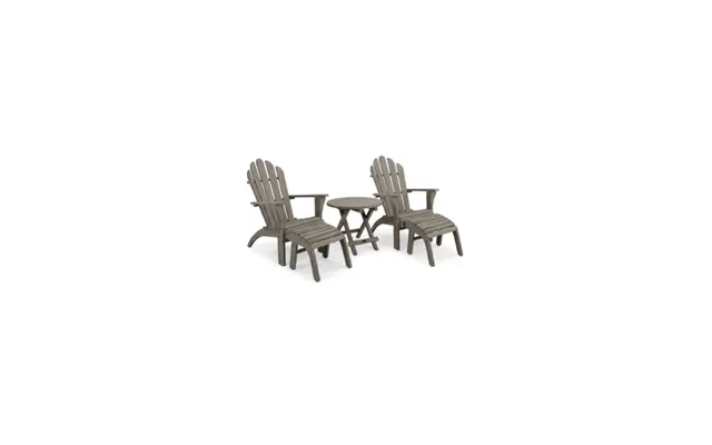 Adirondack Solstole Med Vintage Sidebord