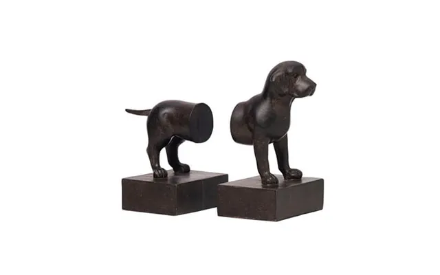Beagle Bogstøtte Brun 2-pak