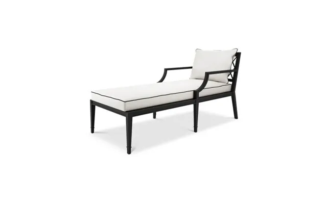 Bella Vista Sun Lounger Black