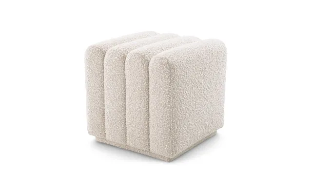 Bente Fodskammel Bouclé Cream