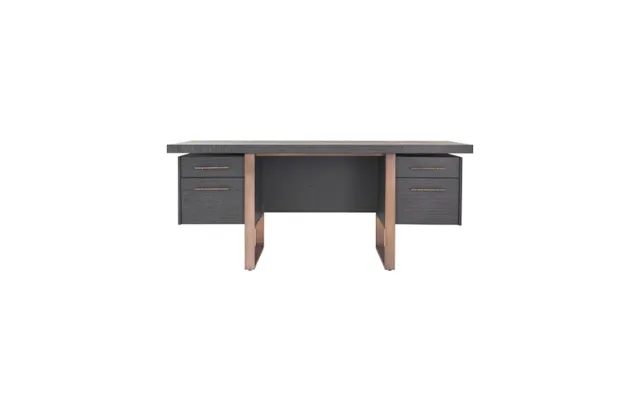 Canova Desk Charcoal