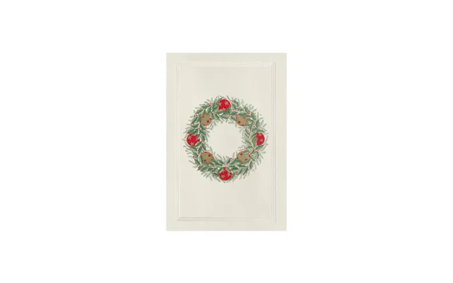 Christmas Wreath Julekort
