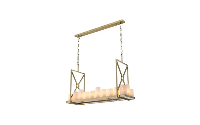 Commodore Chandelier Brass