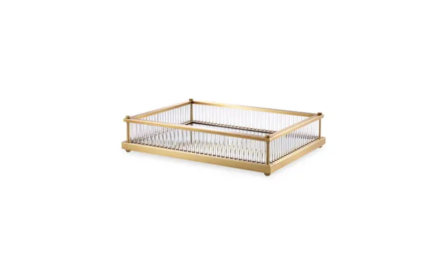 Cora Tray Antique Brass