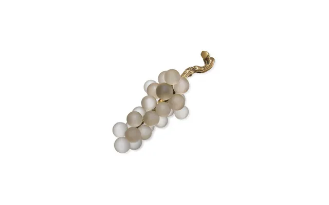 French Grapes Dekoration Hvid