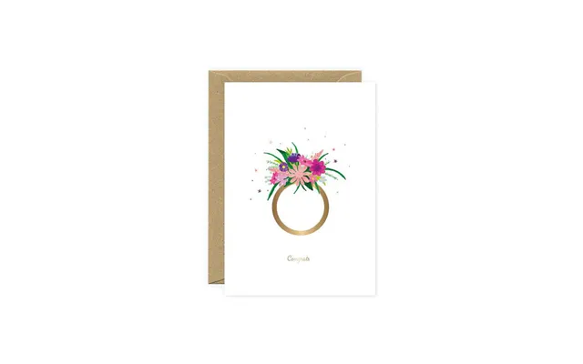 Gold Flower Ring Kort