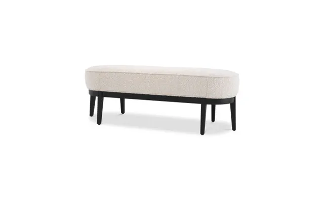Jarrett Bænk Bouclé Creme