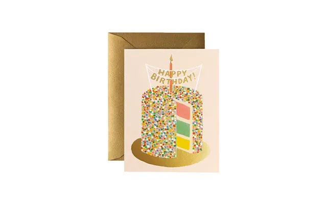 Layer Cake Birthday Card