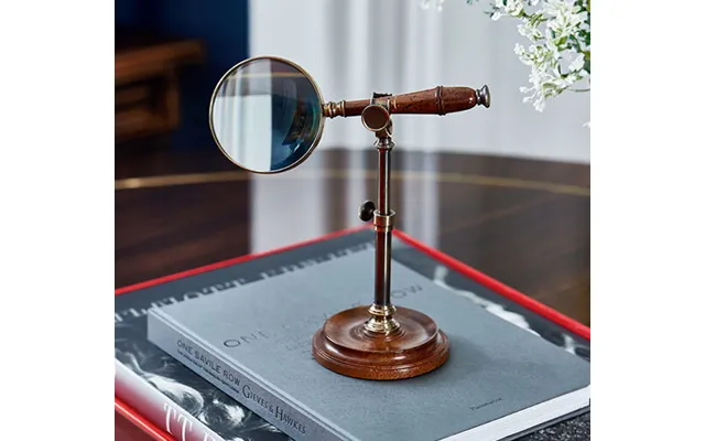 Magnifying Glass With Stand Brown Bronze