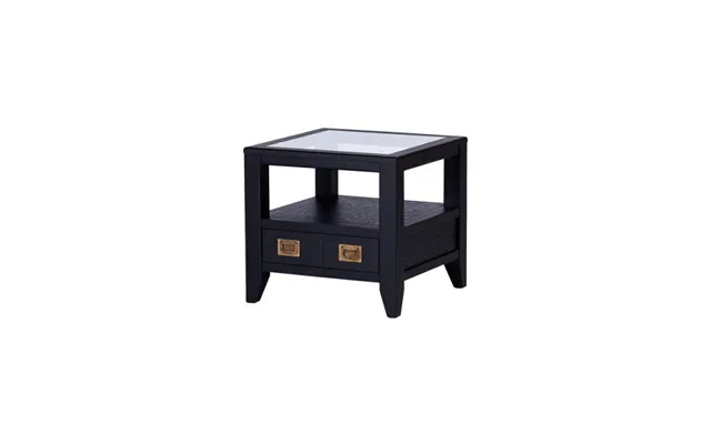 Martino Sidebord Glasplade Iconic Black