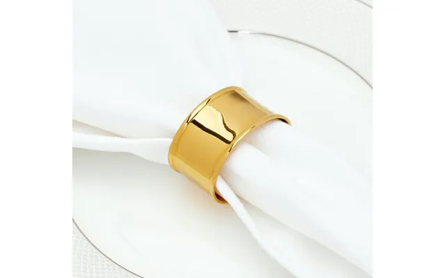 Napkin Ring Brass Oval