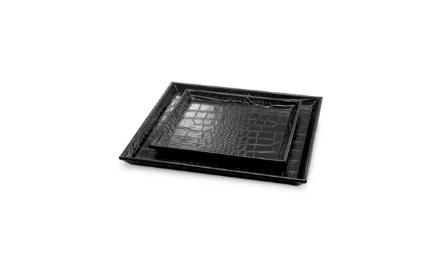 Scaleo Desk Tray Black Set Of 2