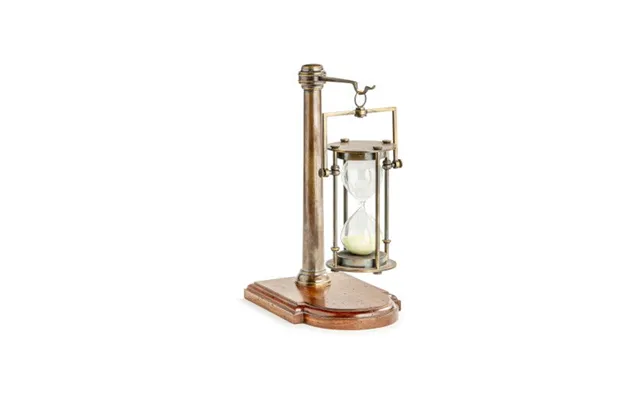 Timeglas Med Stativ 30 Minutter Bronze