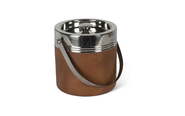 Travel Ice Bucket Leather