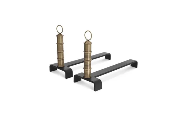 Vauxbons Andiron Messing 2-pak