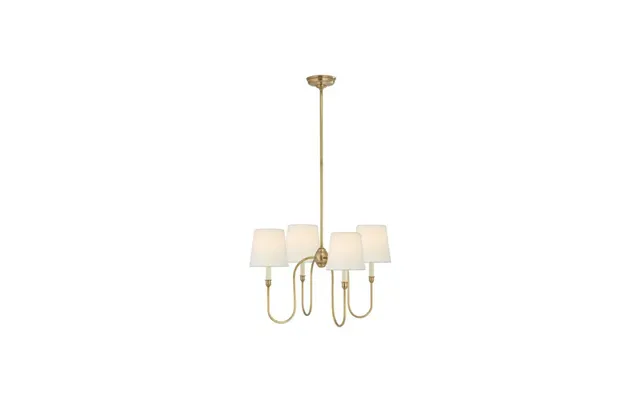 Vendome Chandelier Antique Brass Small