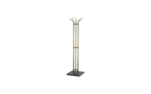 Volterra Coatrack Vintage Brass Finish