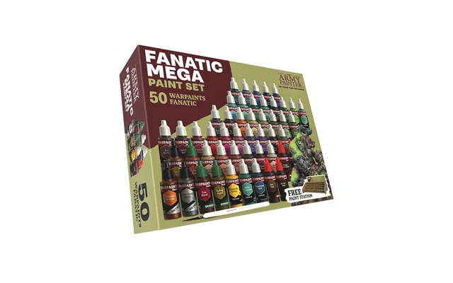 Warpaints Fanatic Mega Paint Set - The Army Painter