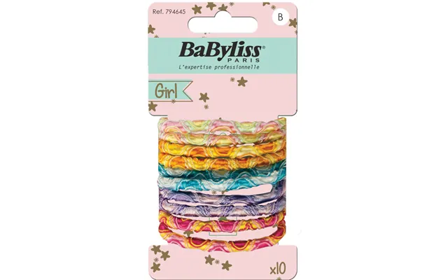 Babyliss Accessories Babyliss Kids Multi Colors Elastics 794645 10 Pieces