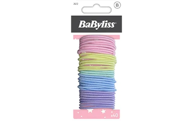 Babyliss Accessories Babyliss Kids Thin Elatics 40 Pieces