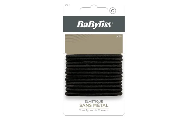 Babyliss Accessories Black Hairtie 14 Pieces