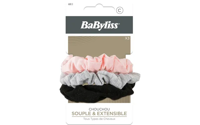 Babyliss Accessories Scrunchies 3 Pieces
