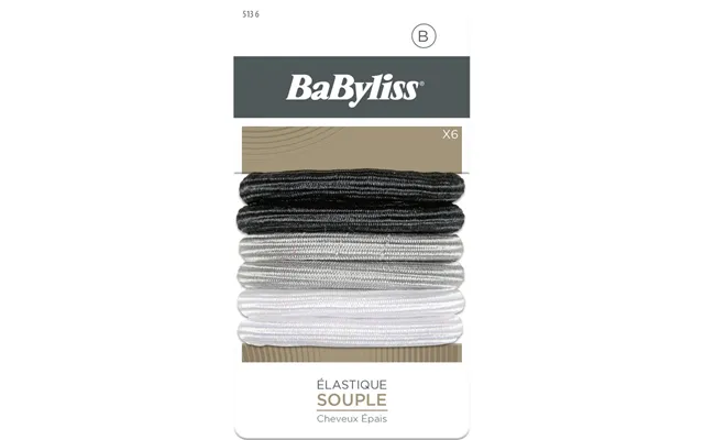 Babyliss Accessories Thick Hairtie 6 Pieces