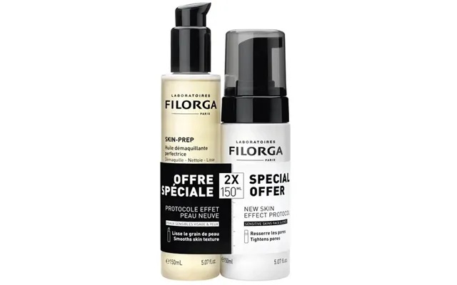Filorga Skin-prep Duo Cleansing Oil & Cleansing Foam 300 Ml