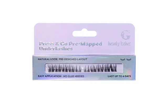 G Beauty Lashes Press & Go Pre-mapped Underlashes - Charm