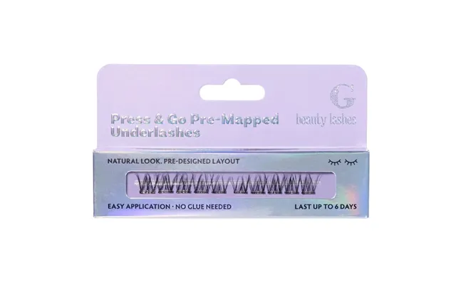 G Beauty Lashes Press & Go Pre-mapped Underlashes - Muse