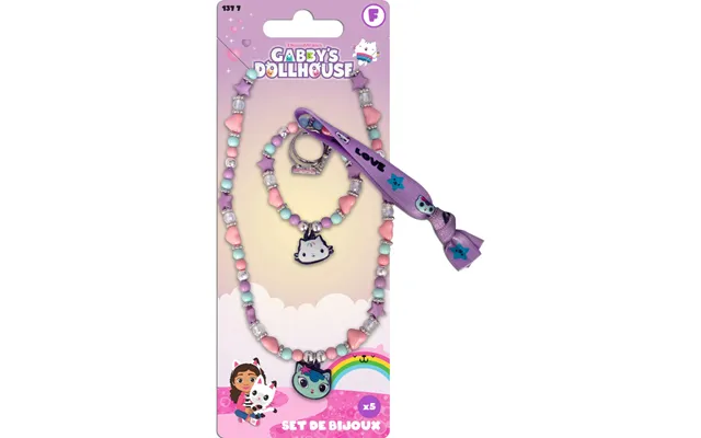 Gabbys Dollhouse Jewelry Set Gabby