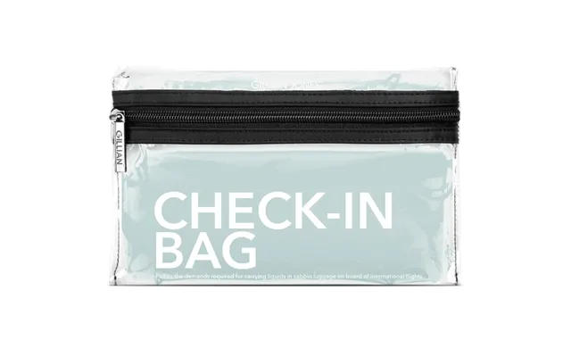 Gillian Jones Check In Bag - Transparent 10473