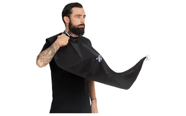 Gordon Beard Cutting Cape For Mirror - Black