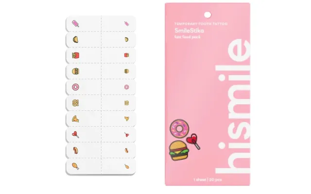 Hismile Smilestika Fast Food Pack 20 Pieces
