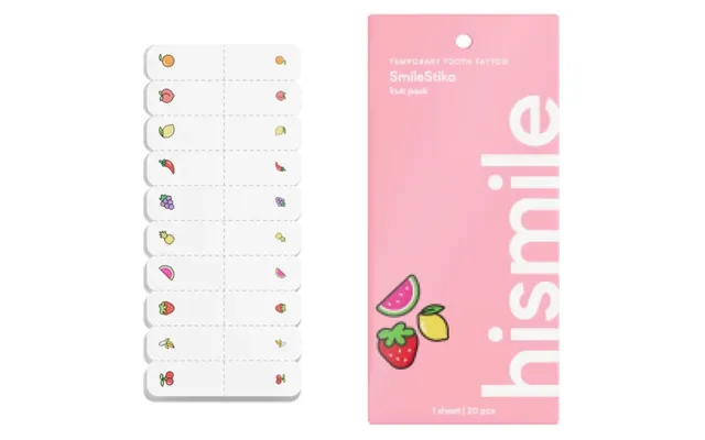 Hismile Smilestika Fruit Pack 20 Pieces