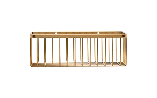 House Doctor Bath Basket - Brushed Brass