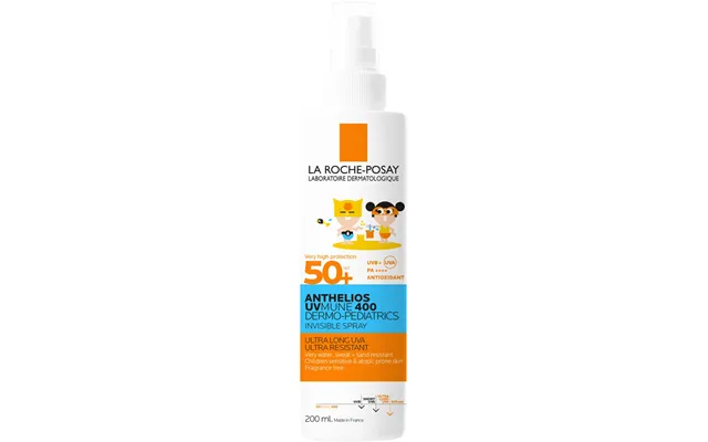 La Roche-posay Anthelios Uvmune 400 Kids Invisible Spray Spf 50 200 Ml