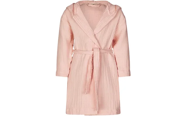 Lille Kanin Bathrobe Muslin 1-2 Years - Rose Smoke