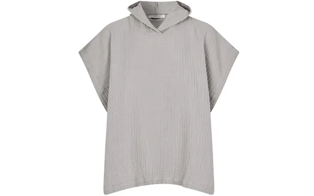 Lille Kanin Poncho Muslin 1-3 Years - Brown Smoke