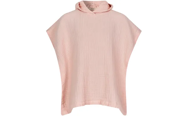 Lille Kanin Poncho Muslin 1-3 Years - Rose Smoke