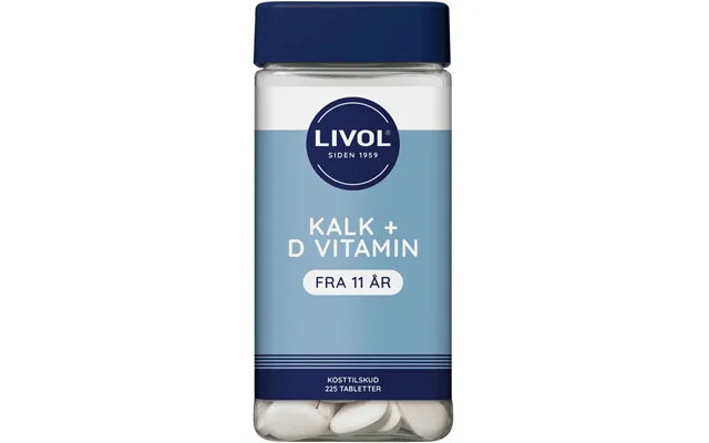 Livol Kalk D3 Vitamin 225 Pcs