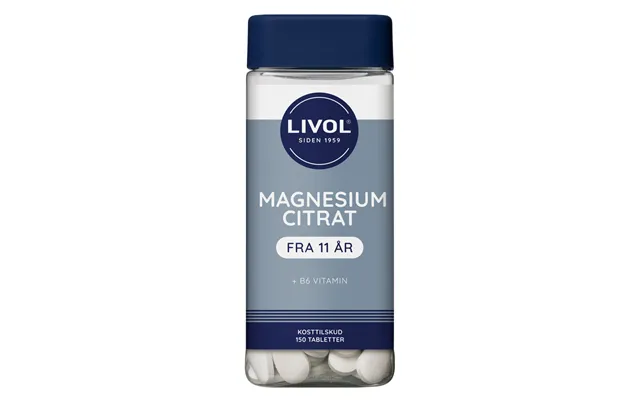 Livol Magnesiumcitrat B6 Vitamin 150 Pcs