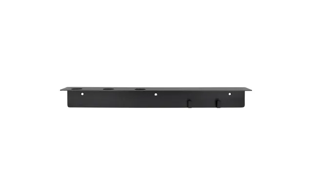 Meraki Bottle Hanger With Hooks - Brushed Black Finish