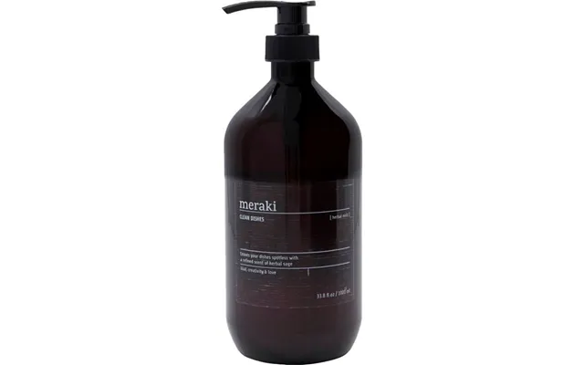 Meraki Clean Dishes Dish Wash - Herbal Nest 1000 Ml