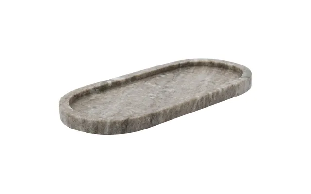 Meraki Marble Tray 28 X 2 X 12,5 Cm - Beige