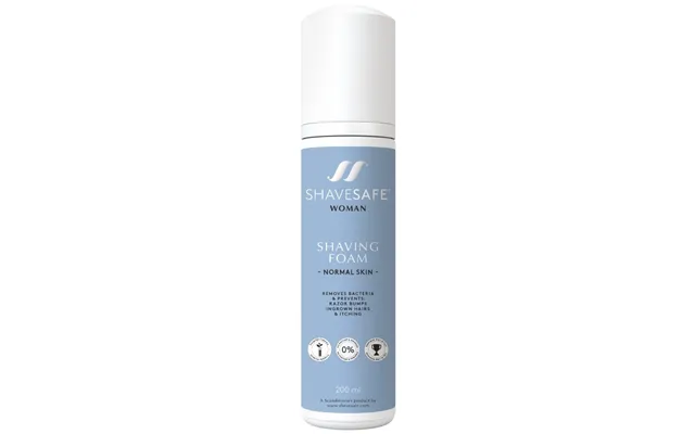 Shavesafe Woman Shaving Foam - Normal Skin 200 Ml
