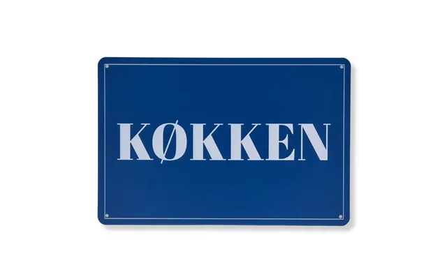 Emaljeskilt Køkken