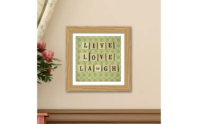 Plakat Live Love Laugh