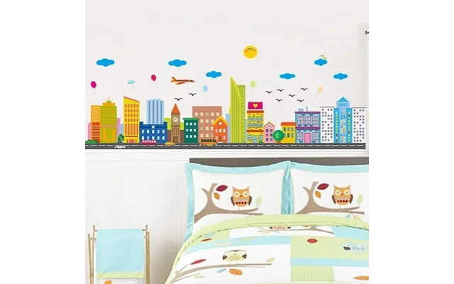Wallsticker Storby
